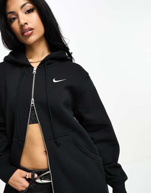 Women's sportswear essential discount fleece zip hoodie