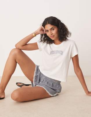 Nike Phoenix Boxy Retro Logo T-shirt In Gray