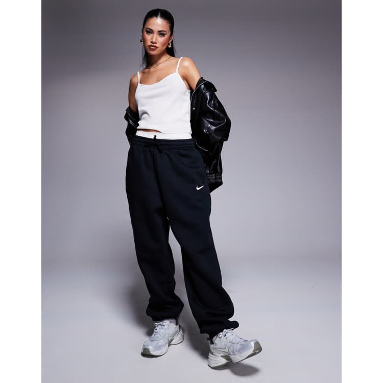 【NIKE】★FLEECE OVERSIZED HIGH-RISE JOGGER★送料無料 206060904-1-black?$n_750w$&wid