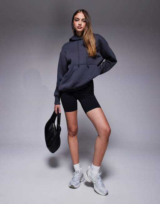 Nike Phoenix Fleece hoodie in black 