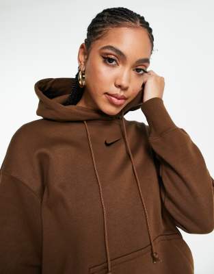 Nike, Sportswear Phoenix Fleece Sweatshirt - Brown