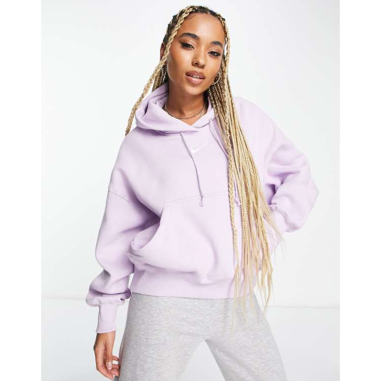 Lilac nike hoodie womens sale