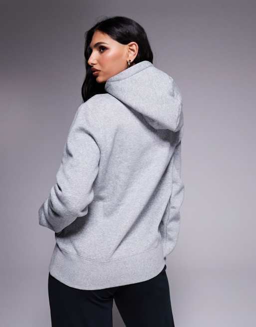 Nike – Phoenix – Fleece-Kapuzenpullover in Grau , 2 von 4