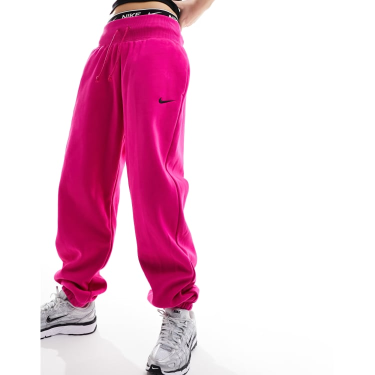 Nike joggers pink best sale