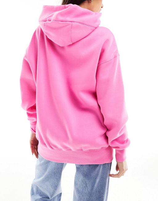 Nike Phoenix Fleece oversized hoodie in pink