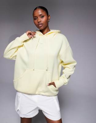 Nike Phoenix Fleece Oversized Hoodie In Neutral