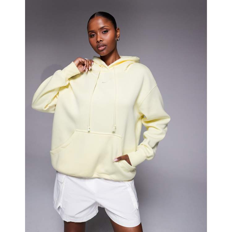 NIKE ルーズフィット パーカー hoodie イエロー L Nike Phoenix Fleece oversized hoodie in yellow | ASOS