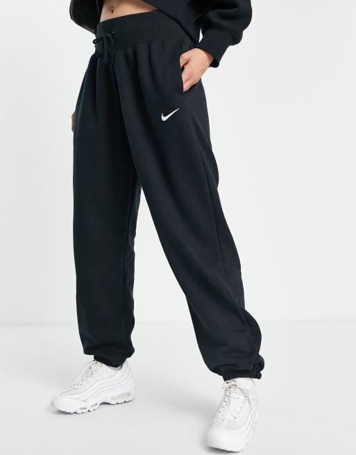 Nike Phoenix Fleece Oversized Sweatpant Femme Noir- JD Sports France