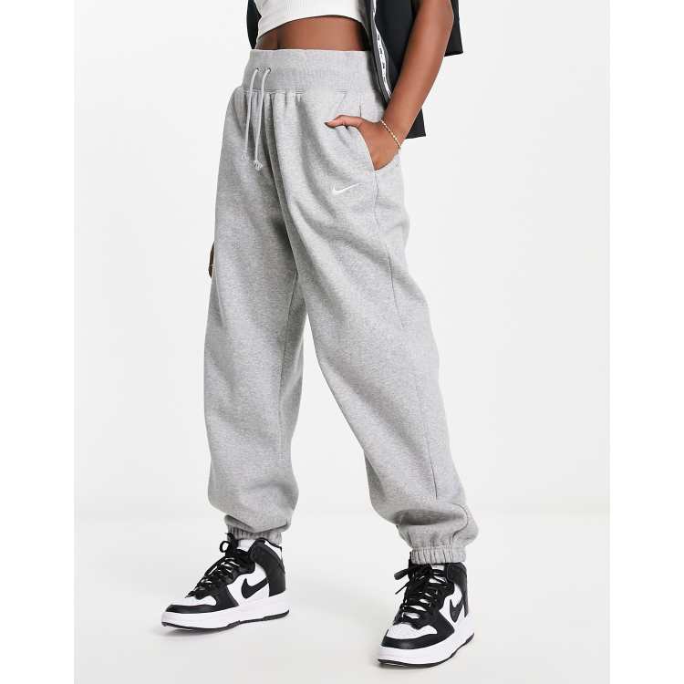 Nike Phoenix Fleece oversized sweatpants in gray