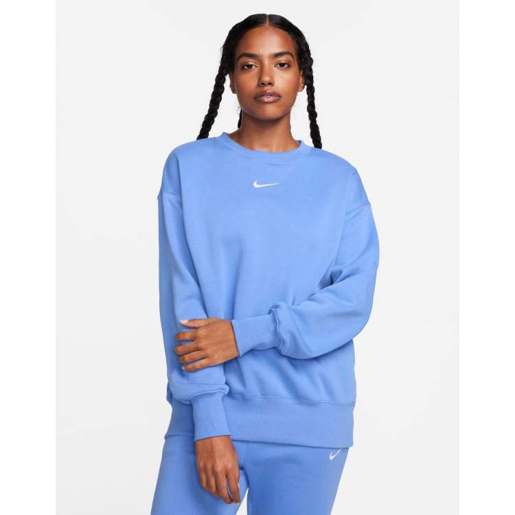 Nike oversized sweatshirt womens best sale