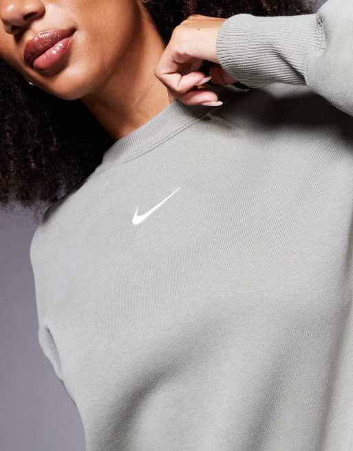 Khaki nike jumper on sale