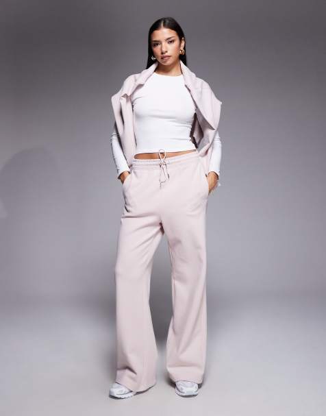 Nike - Phoenix Fleece - Pantalon de jogging ample à taille haute - Rose - view 1