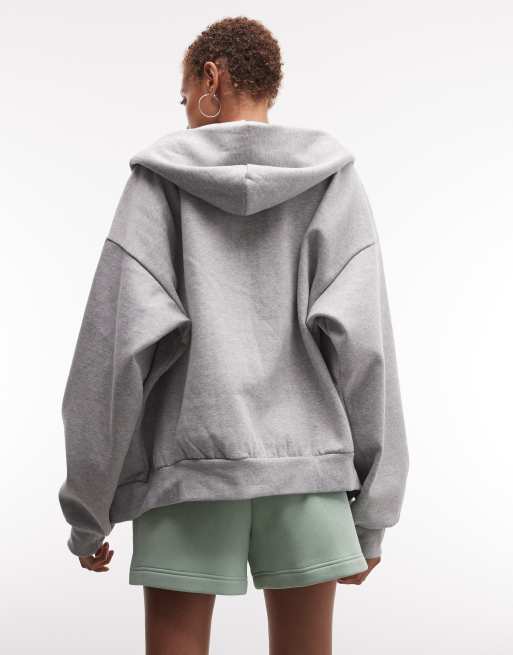 Nike Phoenix Fleece shorts in khaki , 3 of 5