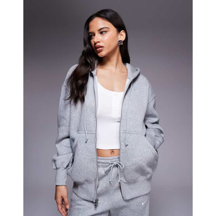 Nike Phoenix Fleece Sweat à capuche oversize à fermeture