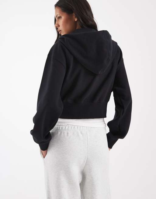 Nike - Phoenix Fleece - Sweat à capuche zippé - Noir , 3 de 4