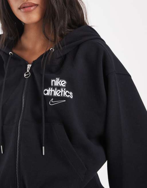 Nike - Phoenix Fleece - Sweat à capuche zippé - Noir , 4 de 4
