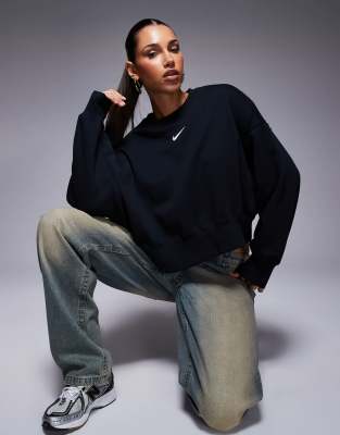 Nike - Phoenix Fleece - Sweat ultra oversize - Noir