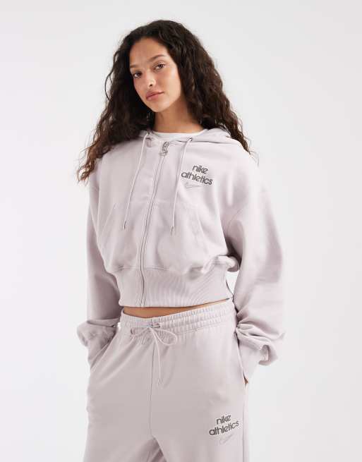 Nike – Phoenix – Liliowy polarowy zestaw, 3 z 3