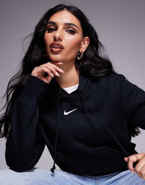 Nike - Phoenix - Sweat à capuche en polaire - Noir - view 1