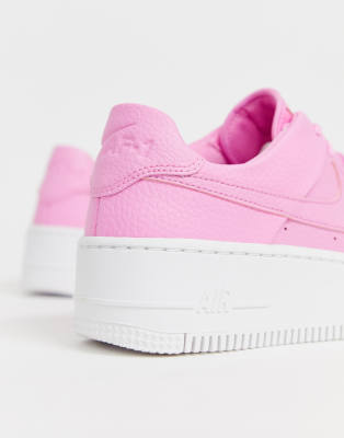 Nike Pink Air Force 1 Sage Low Sneakers 