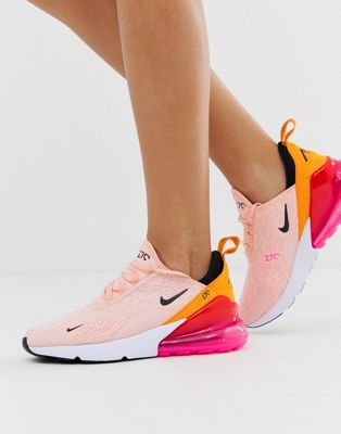 pink air max trainers