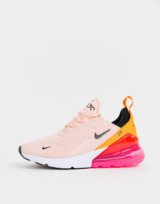 nike pink 270 trainers