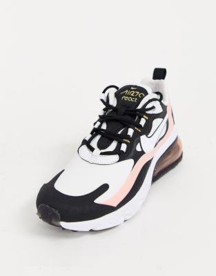 nike react 270 pink and black