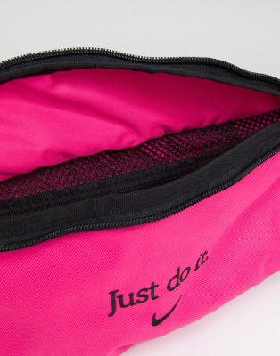 pink nike bum bag