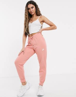 pink quartz nike joggers