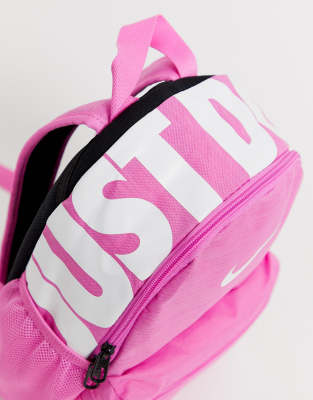 just do it mini backpack pink