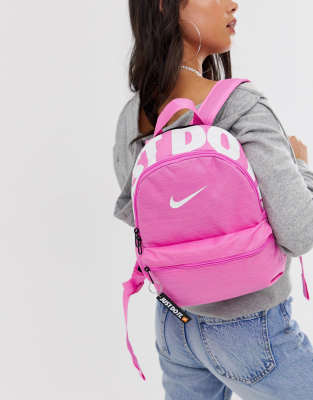 just do it pink bag