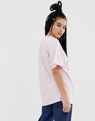 pink nike oversized t shirt
