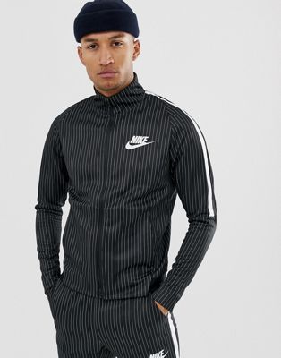 nike tracksuit with stripe