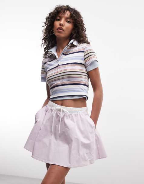Nike pleated skirt in pink - view 1