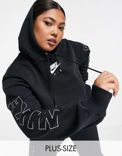 Nike Plus Air hoodie in black ASOS