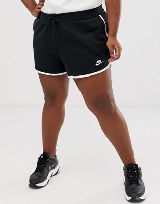 nike black runner shorts