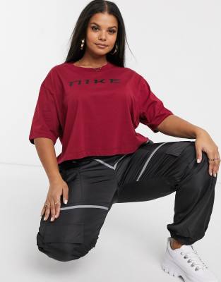 nike plus size crop top