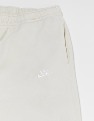 nike club cuffed joggers in stone