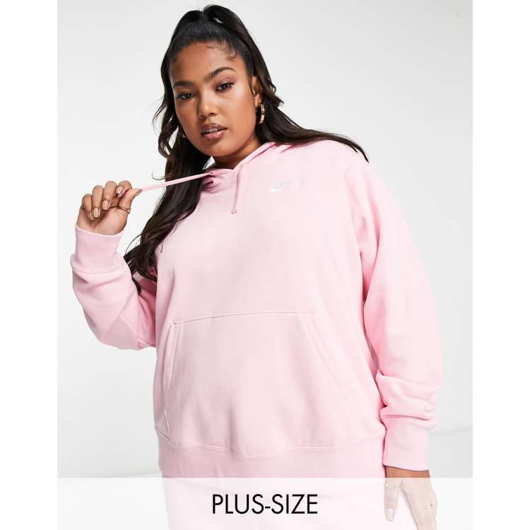 Light pink hoodie on sale nike