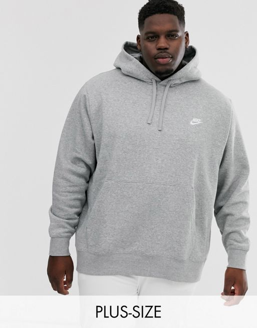 Nike Plus Club hoodie in grey | ASOS