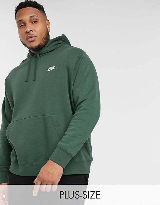Nike Plus Club hoodie in khaki | ASOS