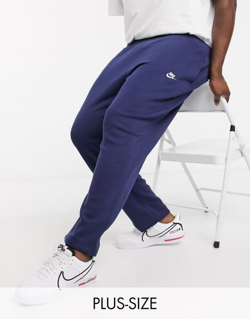 nike club open hem sweatpants