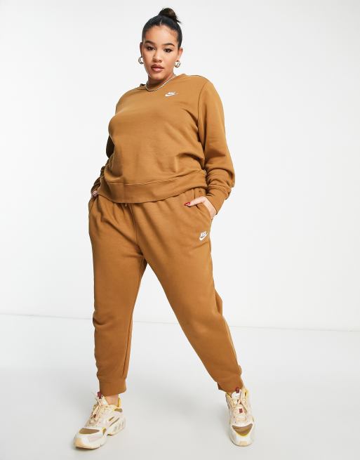 Nike Plus - Club - Sweat en polaire - Marron pâle, 4 de 4