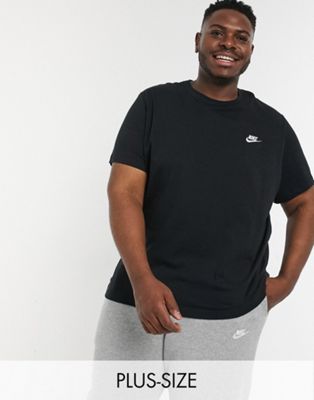 Nike Plus Club t-shirt in black