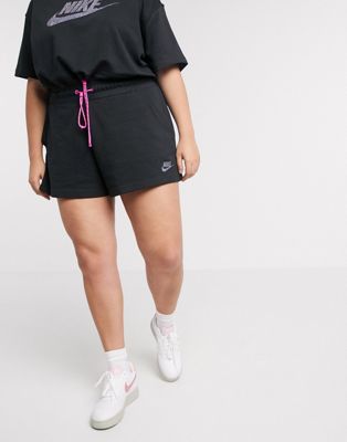 Nike Plus drawstring waist shorts in 