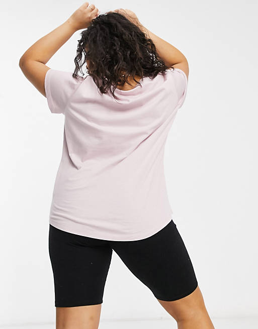 Nike Plus essential relaxed fit t-shirt in light pink 