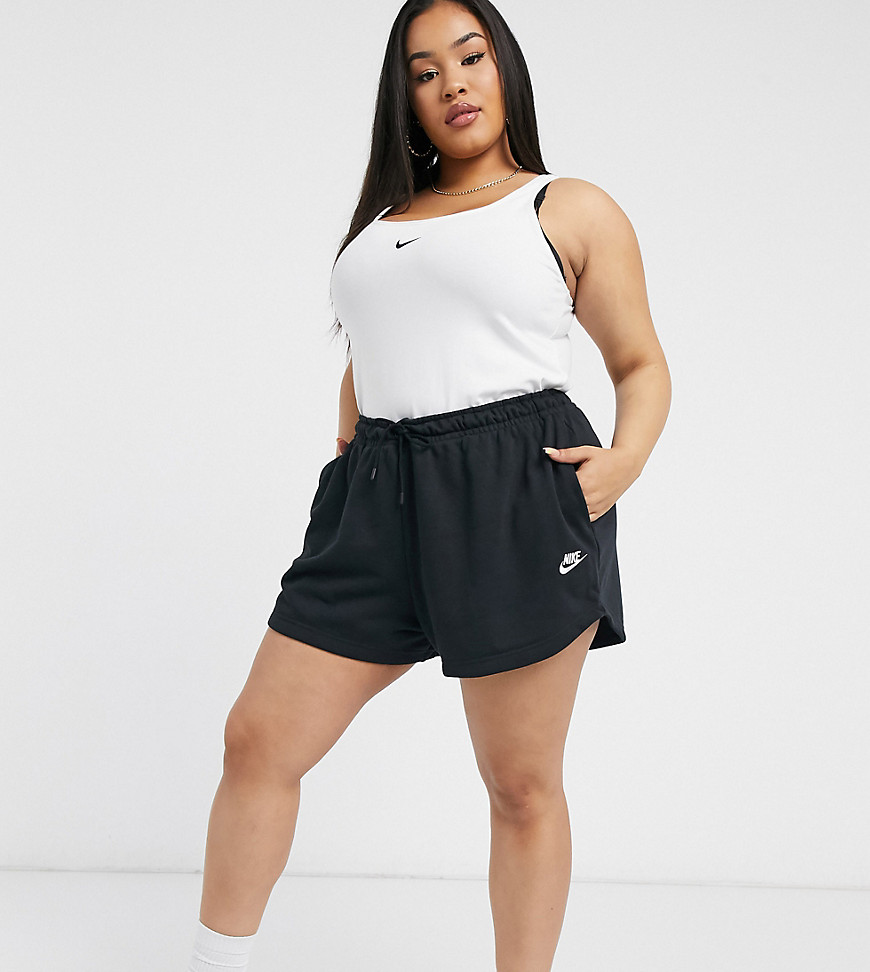 Nike Plus essential shorts in black