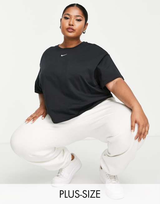 Nike Plus Essentials boxy t-shirt in black | ASOS