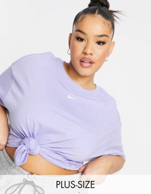 lilac nike tshirt