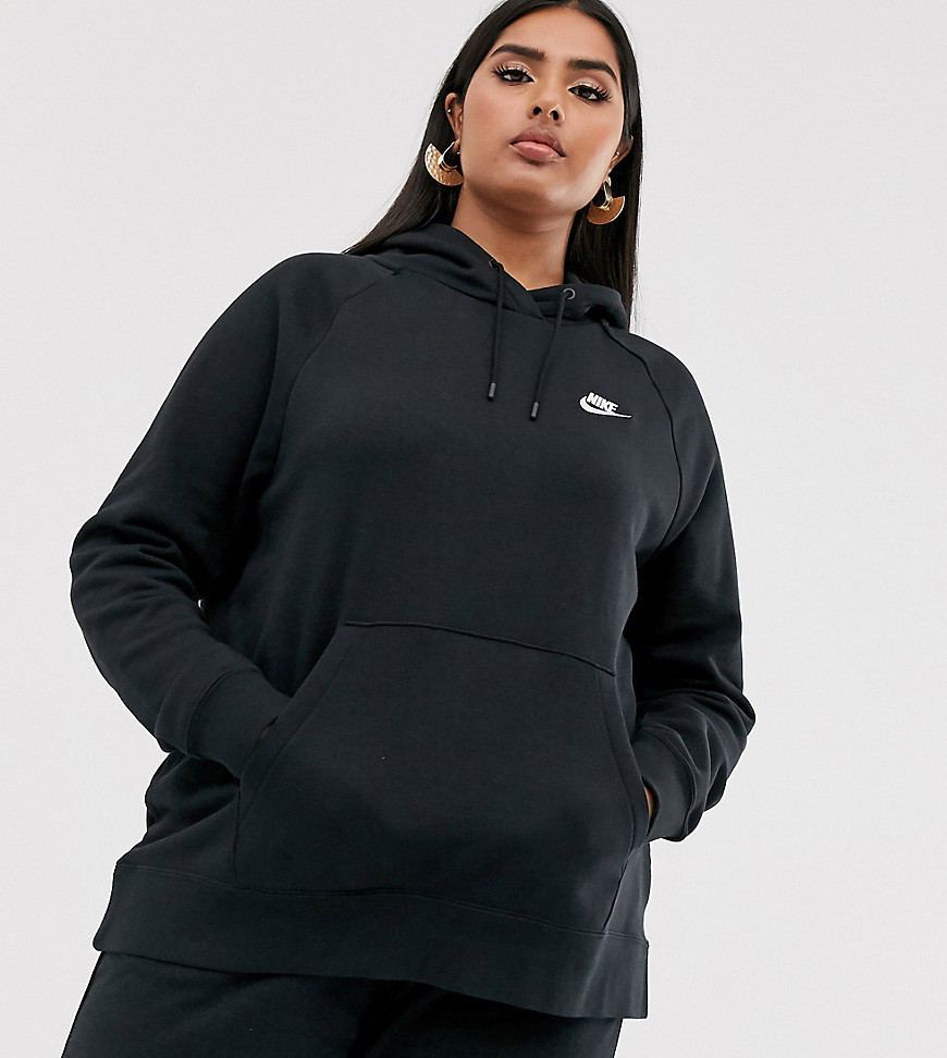 Nike Plus Essentials hoodie in black